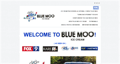 Desktop Screenshot of bluemooicecream.com